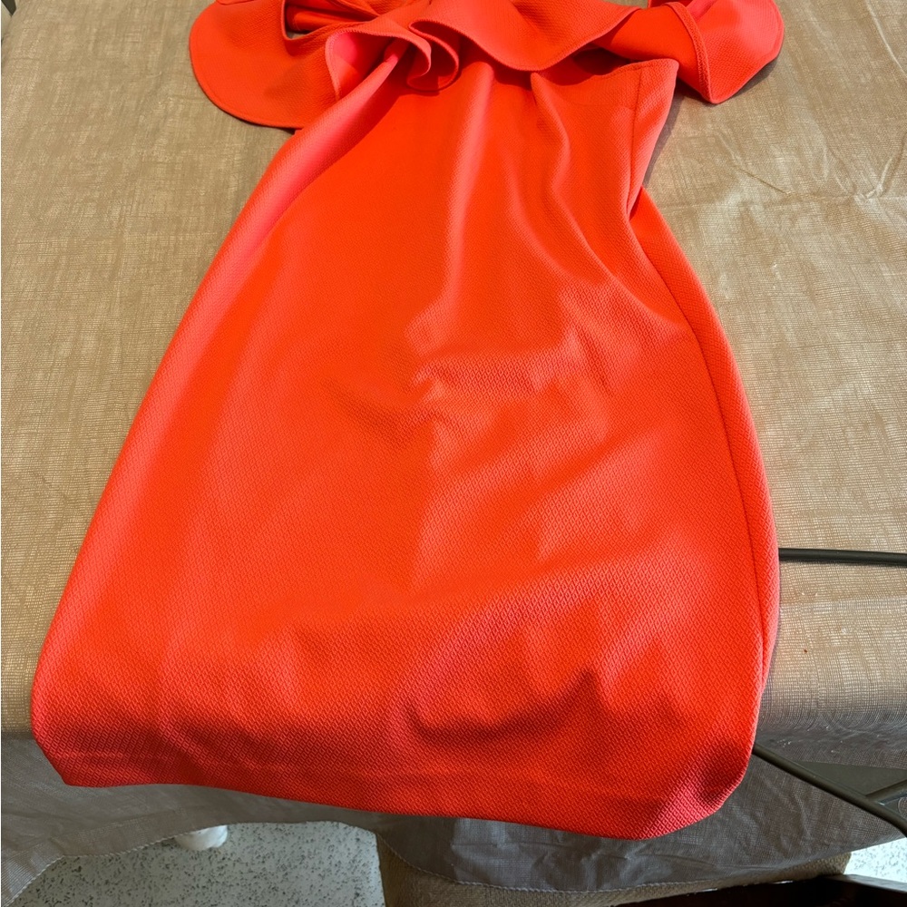 Beautiful coral, Trina Turk dress